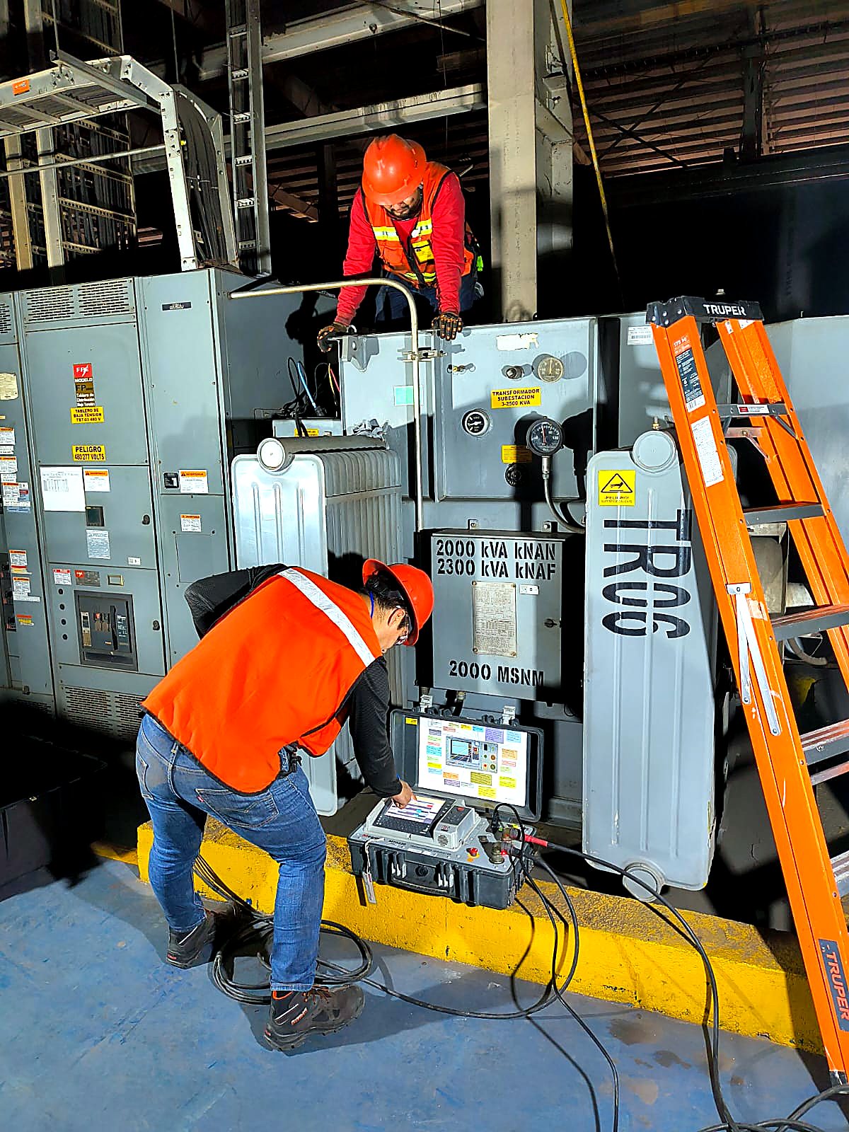 Pruebas eléctricas