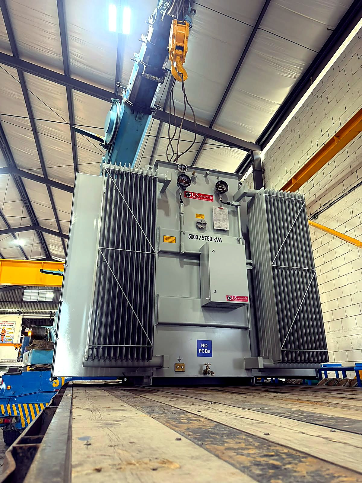 Transformadores para subestaciones 5,000 kVA